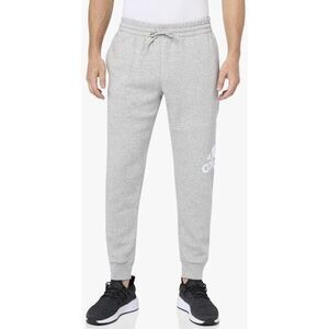 Adidas Men's Essentials Fleece Tapered Cuff Big Logo Pants 3XL Tall Grey Heather